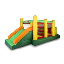 Happy Bounce Activity med hinderbana och rutschkana
